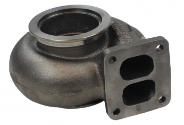 BorgWarner S400 T4 1.25 AR Turbine Housing. Fits 87/81.74 Turbine Wheel.  Divided Twin Scroll